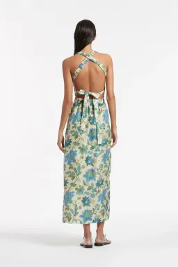 Sir The Label Celia Cross Back Gown Marguerite Floral Print Size 8 for rent on The Volte - image 3