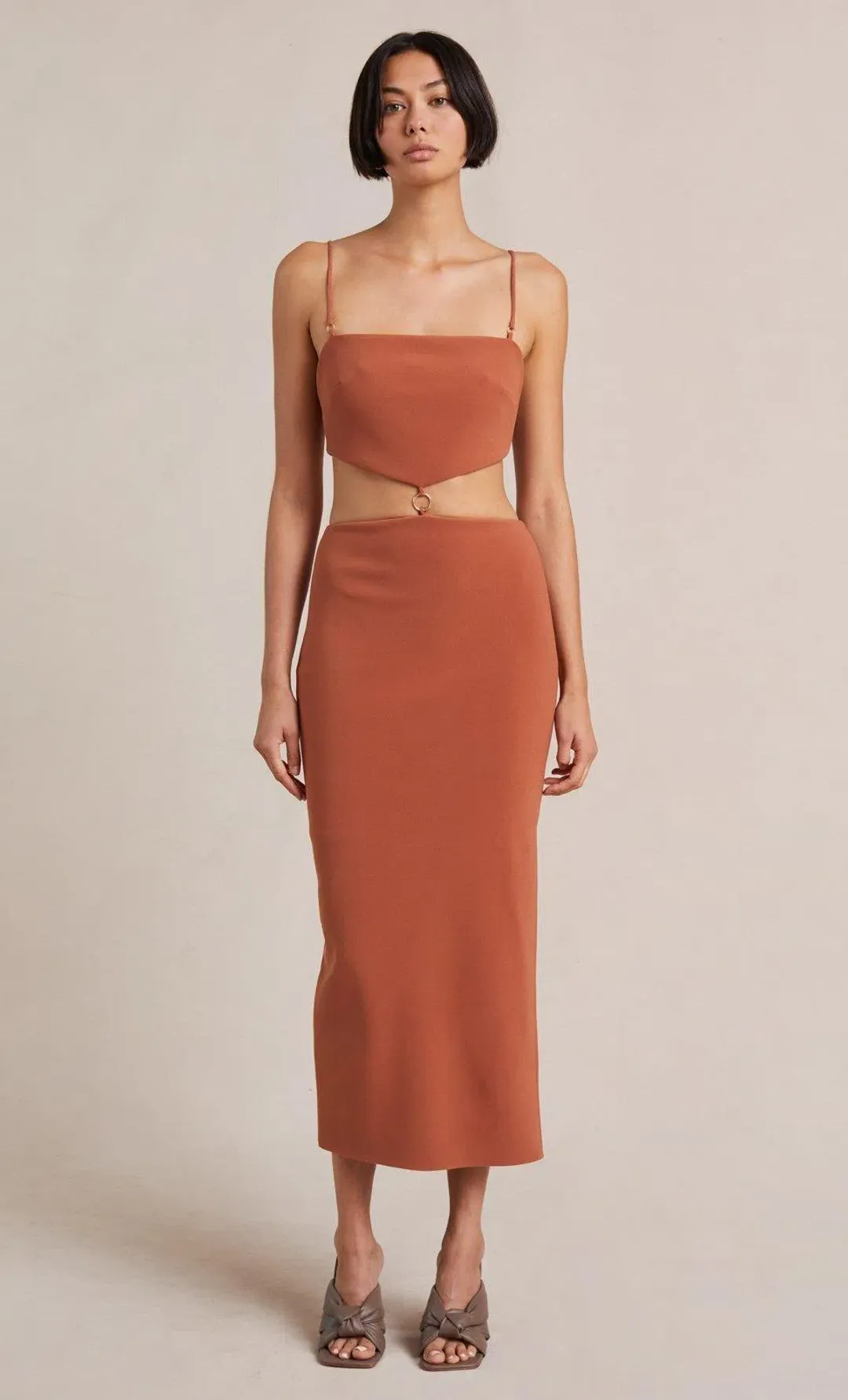 BEC & BRIDGE ALBA CUT OUT MIDI DRESS for rent on The Volte - main image
