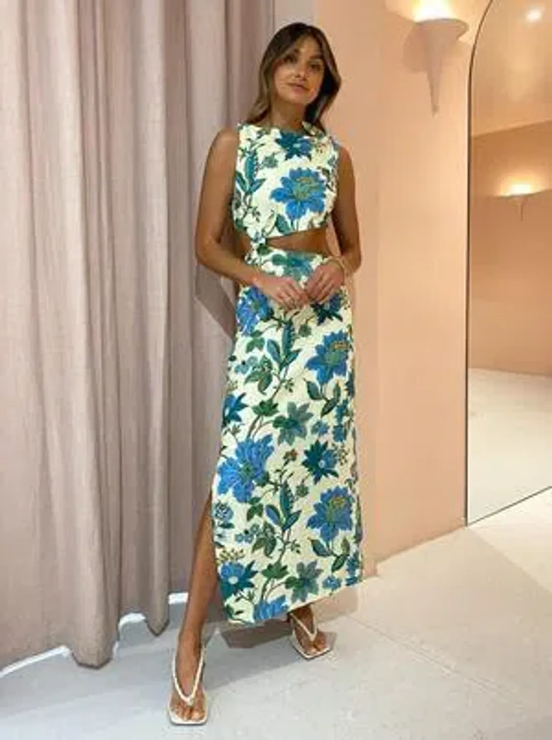 Sir the Label - Alexandre Knot Dress (size 8) for rent on The Volte - main image