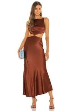 Bec & Bridge Midi Dress Red Size 8 for rent on The Volte - image 1