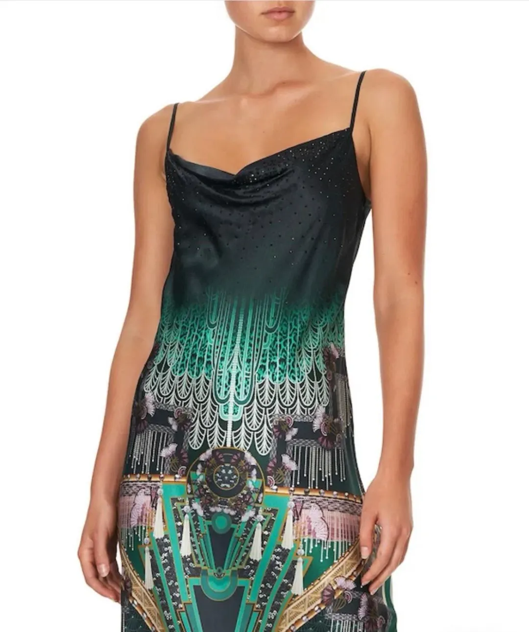 Camilla Fitzgeralds Flapper Long Bias Slip for rent on The Volte - main image