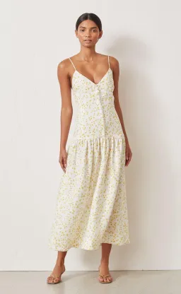Wild Daisy Midi Dress for rent on The Volte - image 1