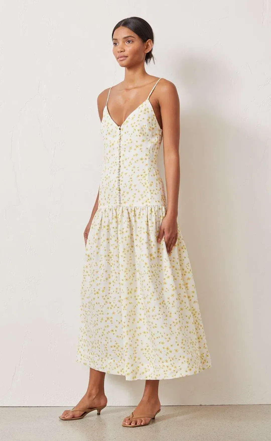 Wild Daisy Midi Dress for rent on The Volte - main image