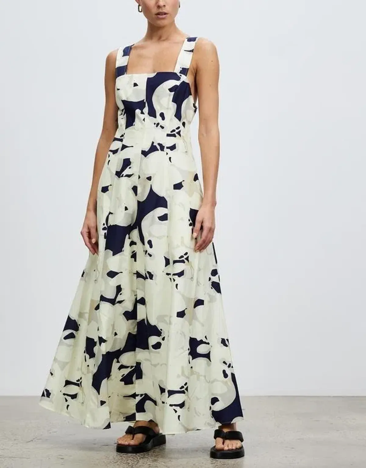 Camilla and Marc Marquez Maxi Dress in Marquez Print for rent on The Volte - main image