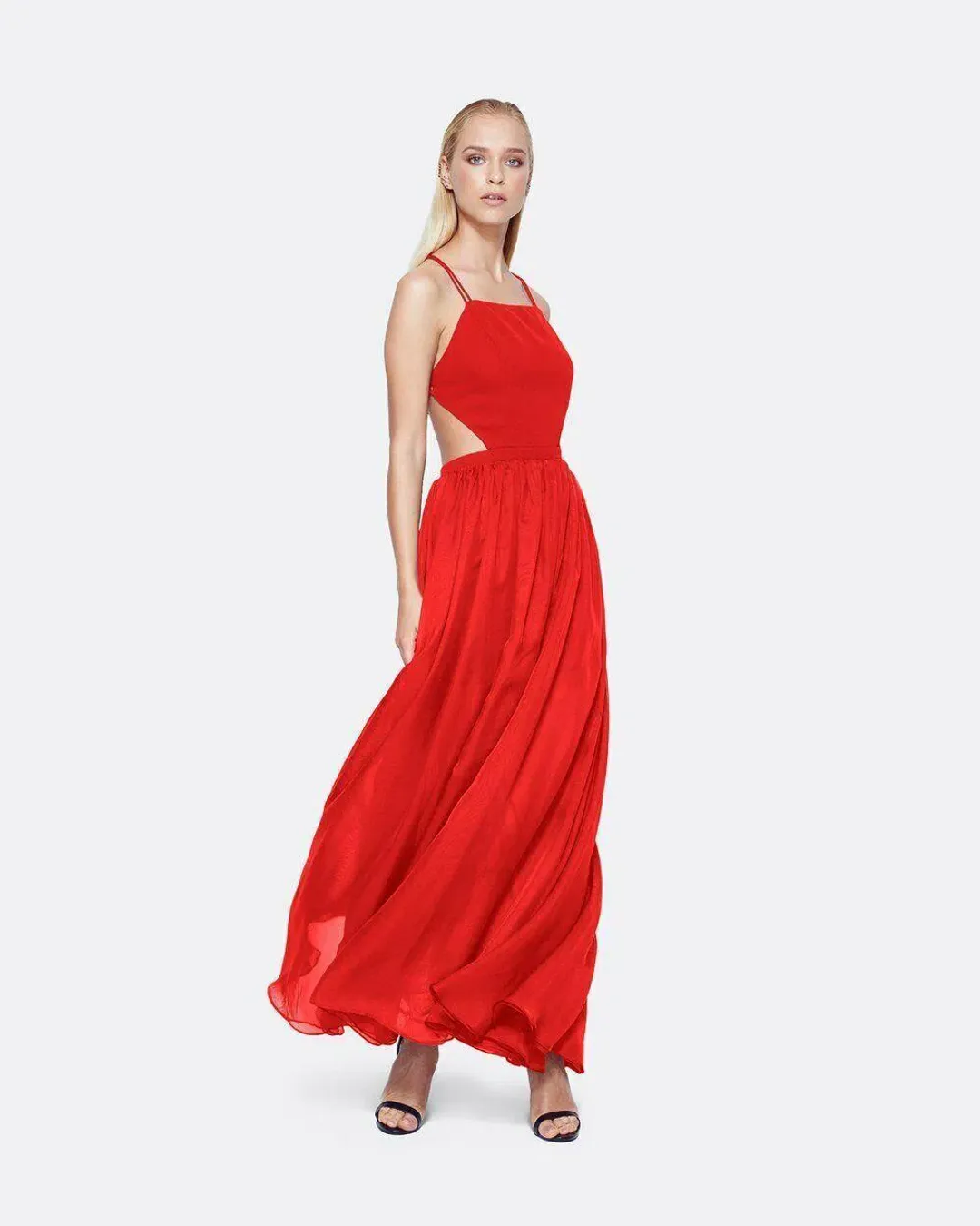 Fame & Partners Mildred Dress Red Size 8 for rent on The Volte - main image