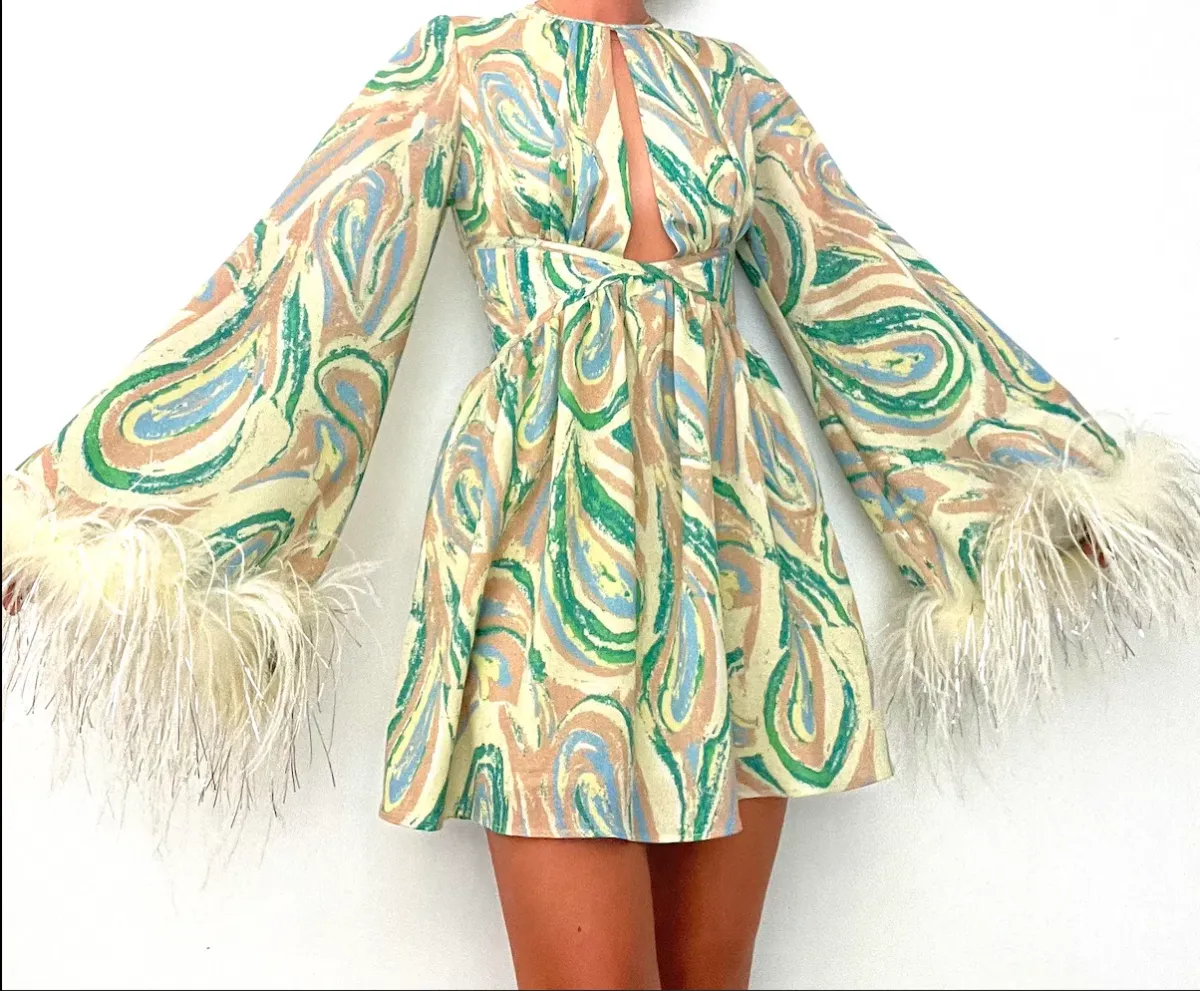  Swan lake mini dress  for rent on The Volte - main image
