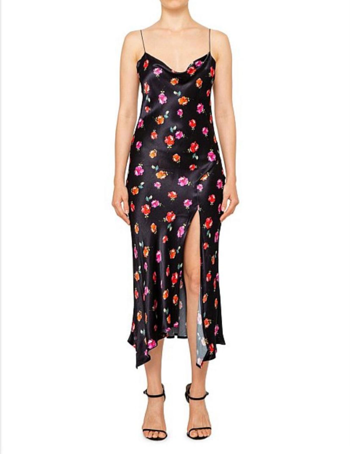 Bec & Bridge Floral Midi Dress Floral Print Size AU 8 for rent on The Volte - main image