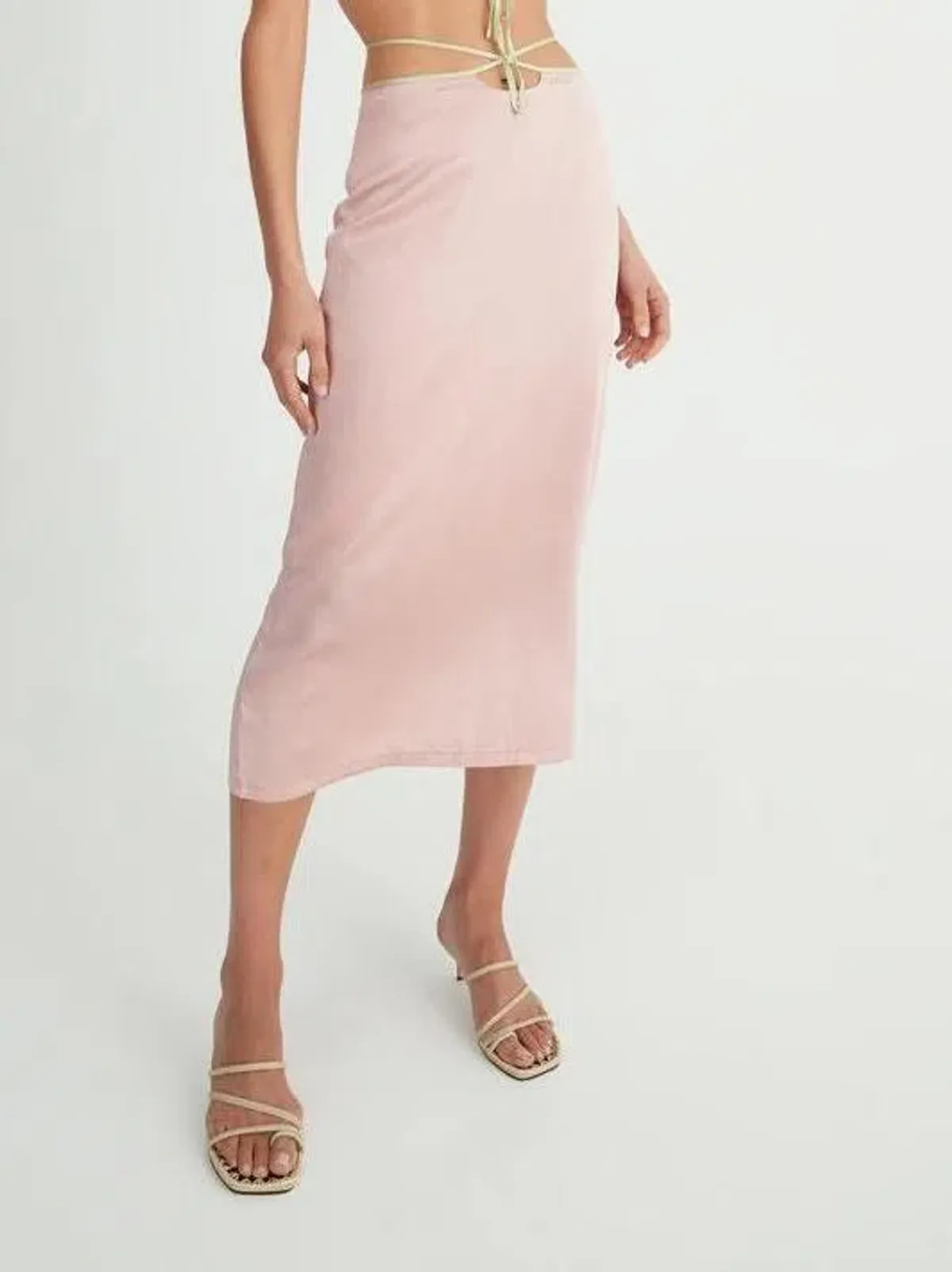 Mariika Skirt in Blush  / Melon for rent on The Volte - main image