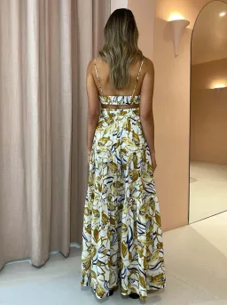BEC & BRIDGE EUGENIE MAXI DRESS IN PRINT - SIZE 8 for rent on The Volte - image 6