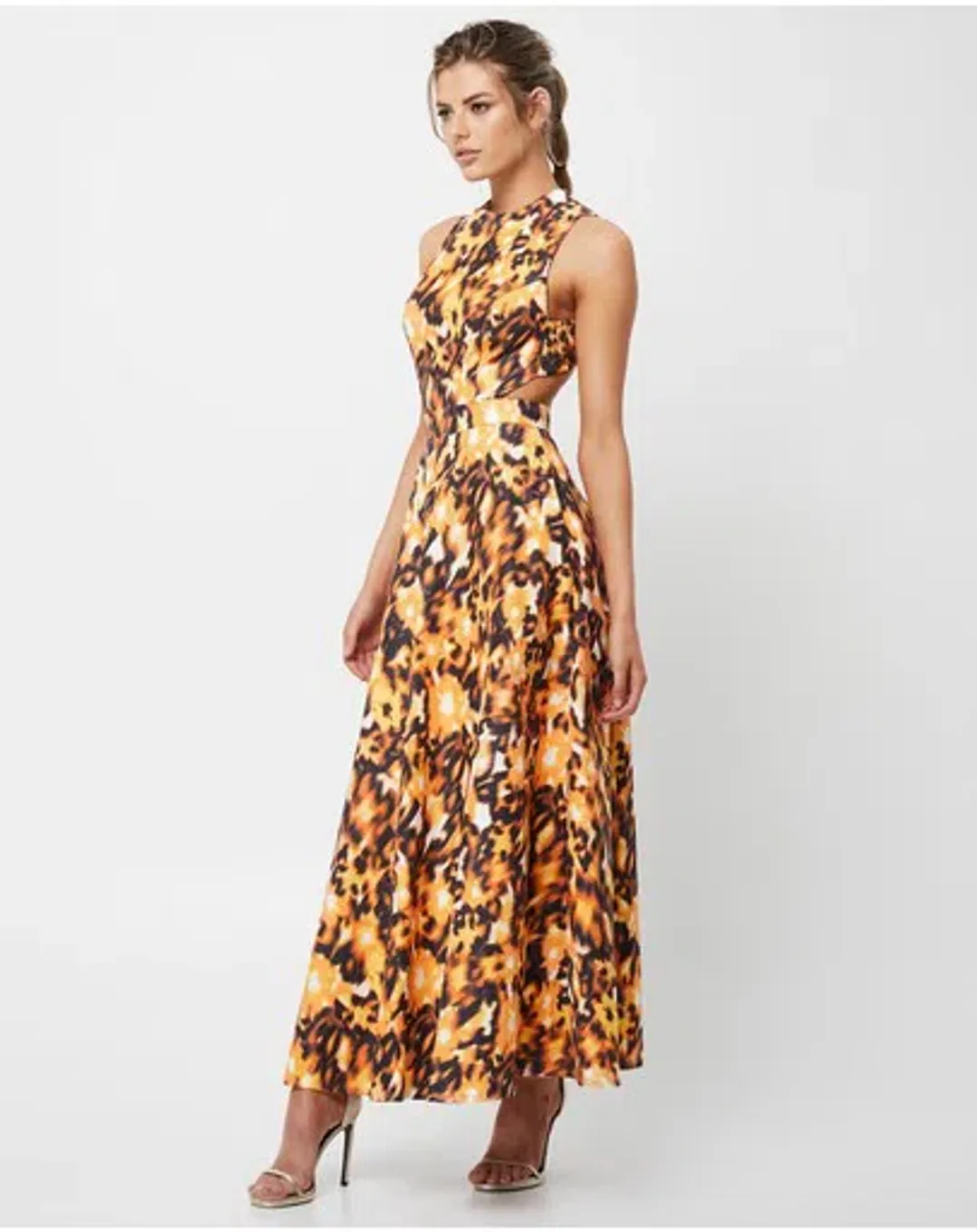 Mossman Inner Guidance Maxi Dress Print Size 12 for rent on The Volte - main image