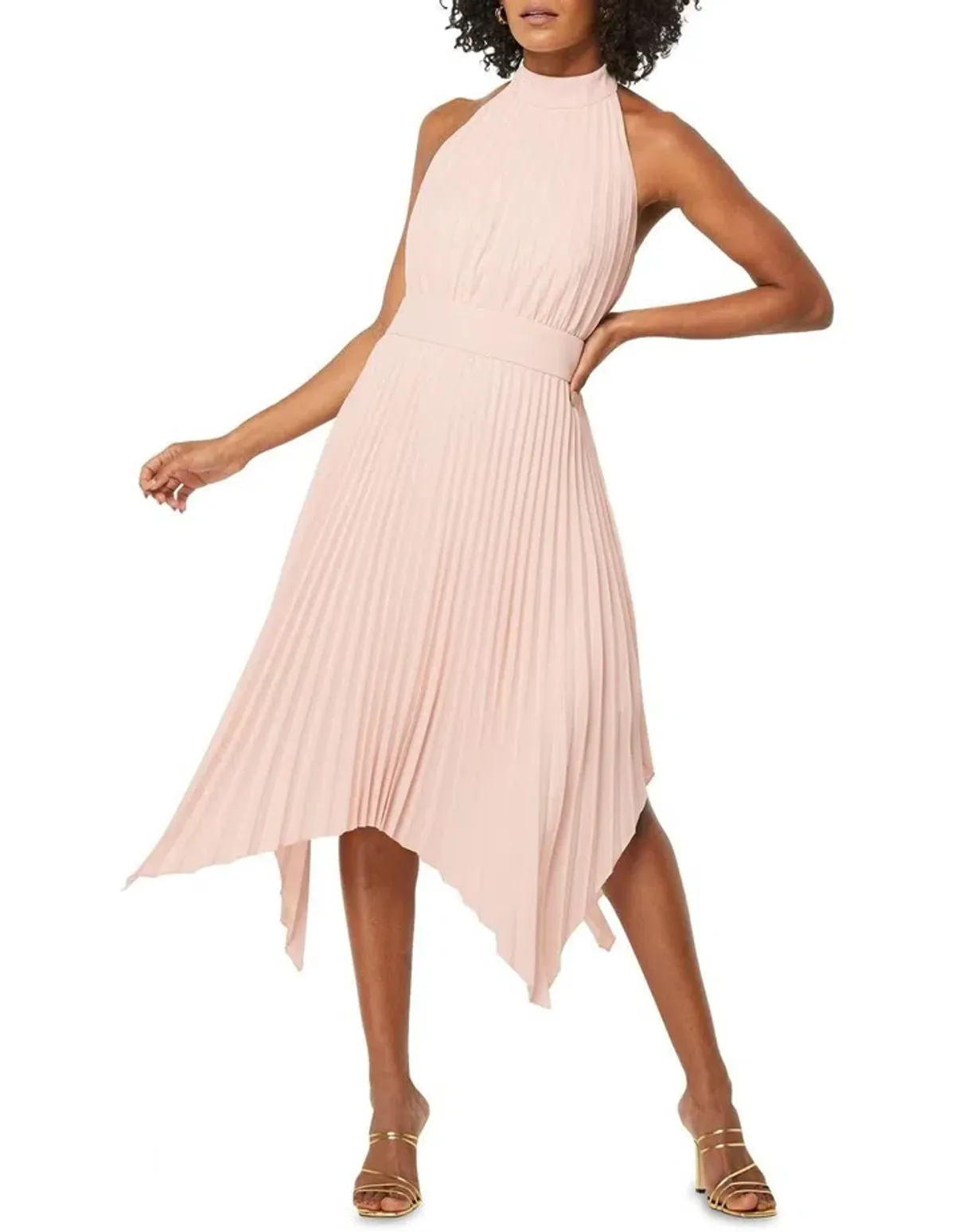 Mossman The At Last Dress Blush Size 10  for rent on The Volte - main image