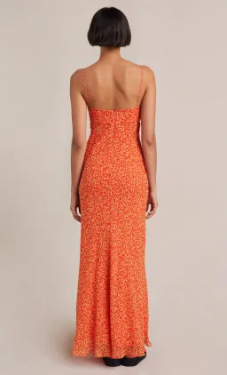 Bec & Bridge Cheri Maxi Dress Orange Size 8 for rent on The Volte - image 4