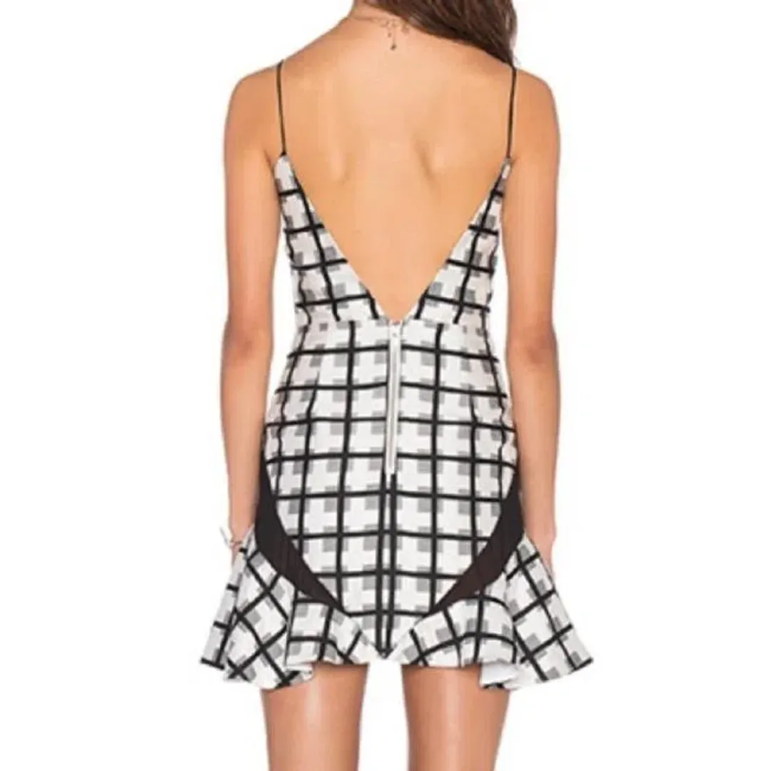 NBD Daylight Bliss Mini Dress Print Size 10  for rent on The Volte - main image