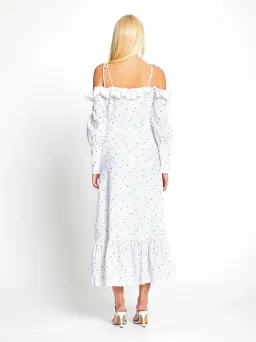 Alice McCall Limonata Midi Dress Porcelain Size 14 for rent on The Volte - image 4