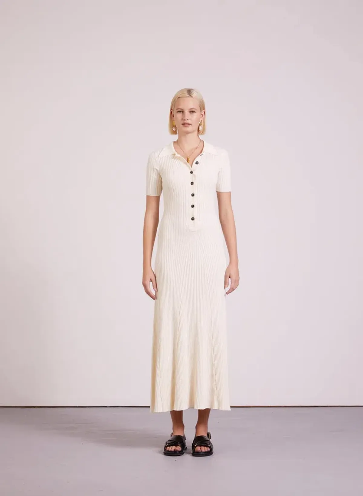 Anna Quan Laurel Dress White Size 10 for rent on The Volte - main image