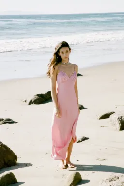 Hansen & Gretel Hayley Dress Taffy Pink Size 10 for rent on The Volte - image 1