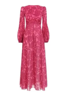 Zimmermann Edie High Neck Dress Print Size 3 / Au 14 for rent on The Volte - image 6
