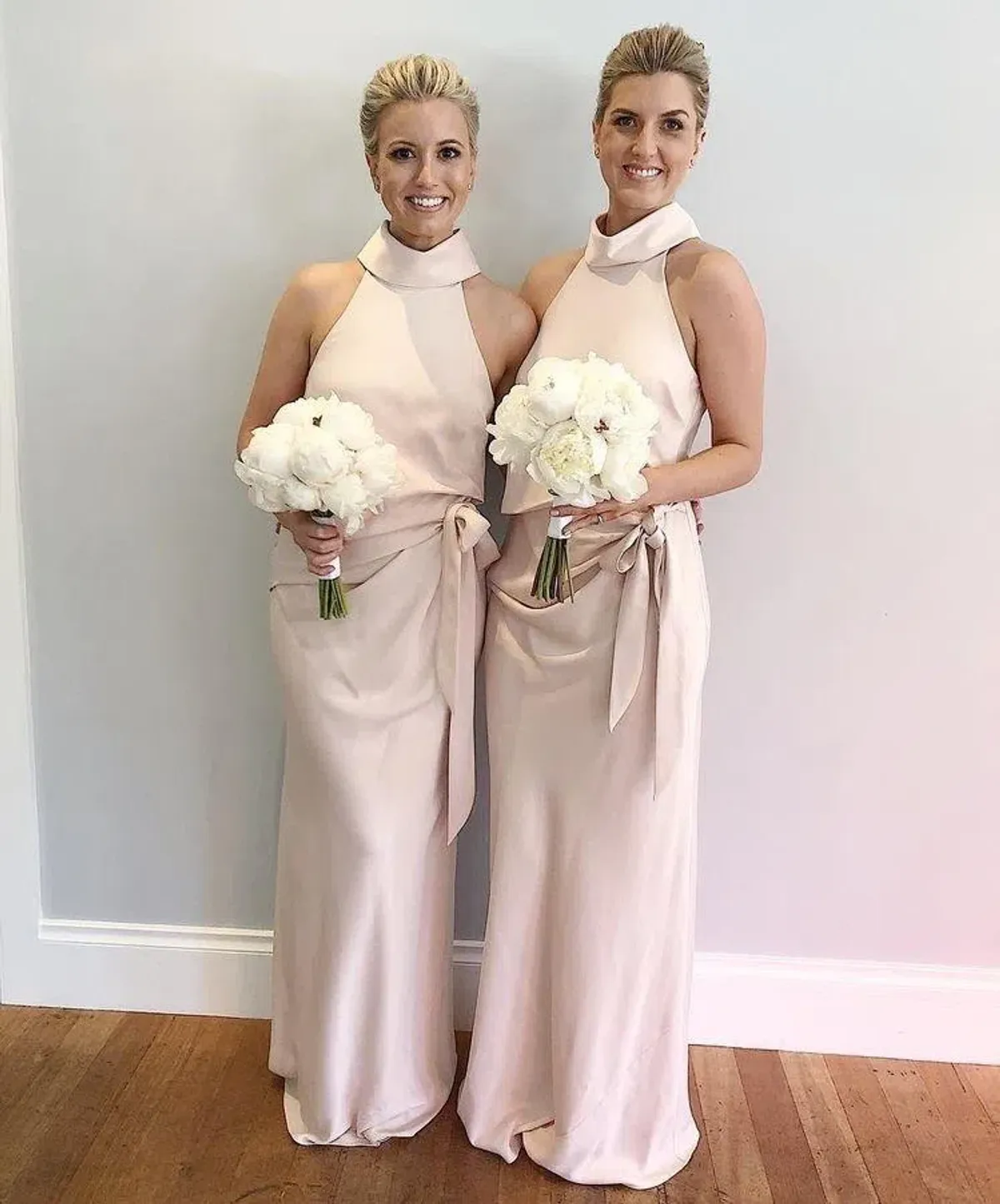 Camilla and Marc Foxglove Gown Pastel Parfait Pink Size 14 for rent on The Volte - main image