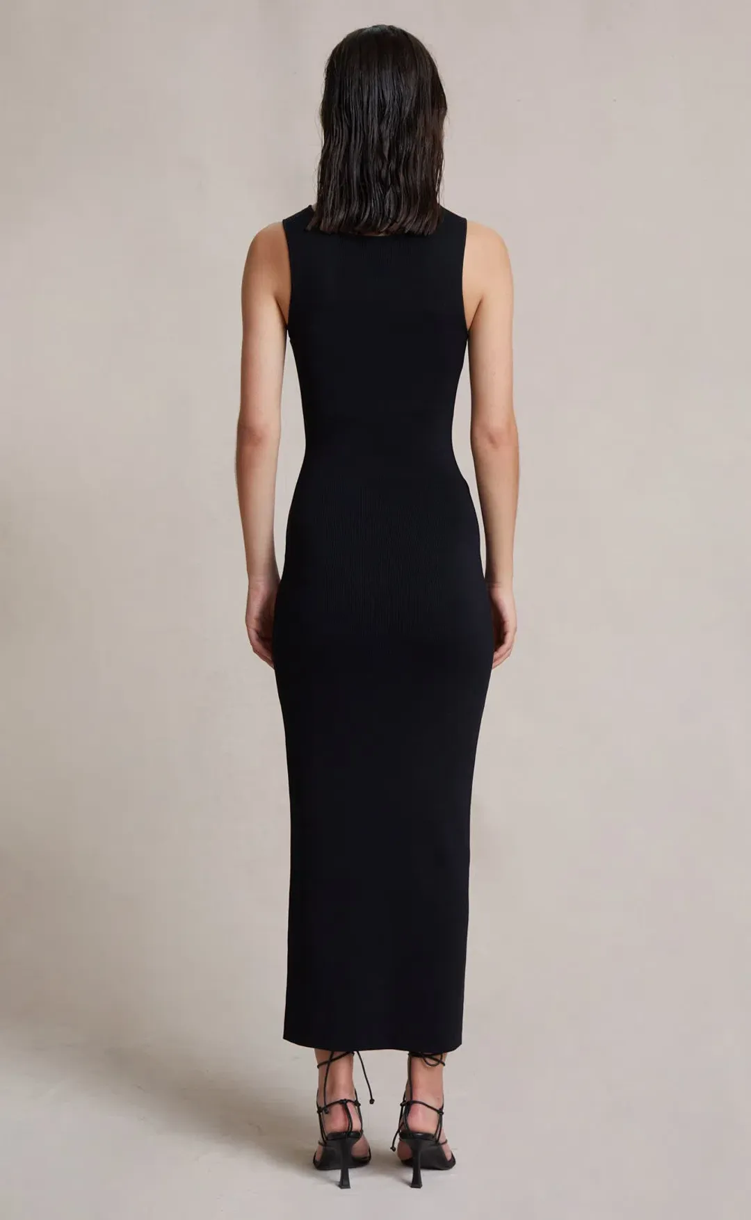 Bec & Bridge Sorbet Summer Midi Dress Black Size 6 for rent on The Volte - main image
