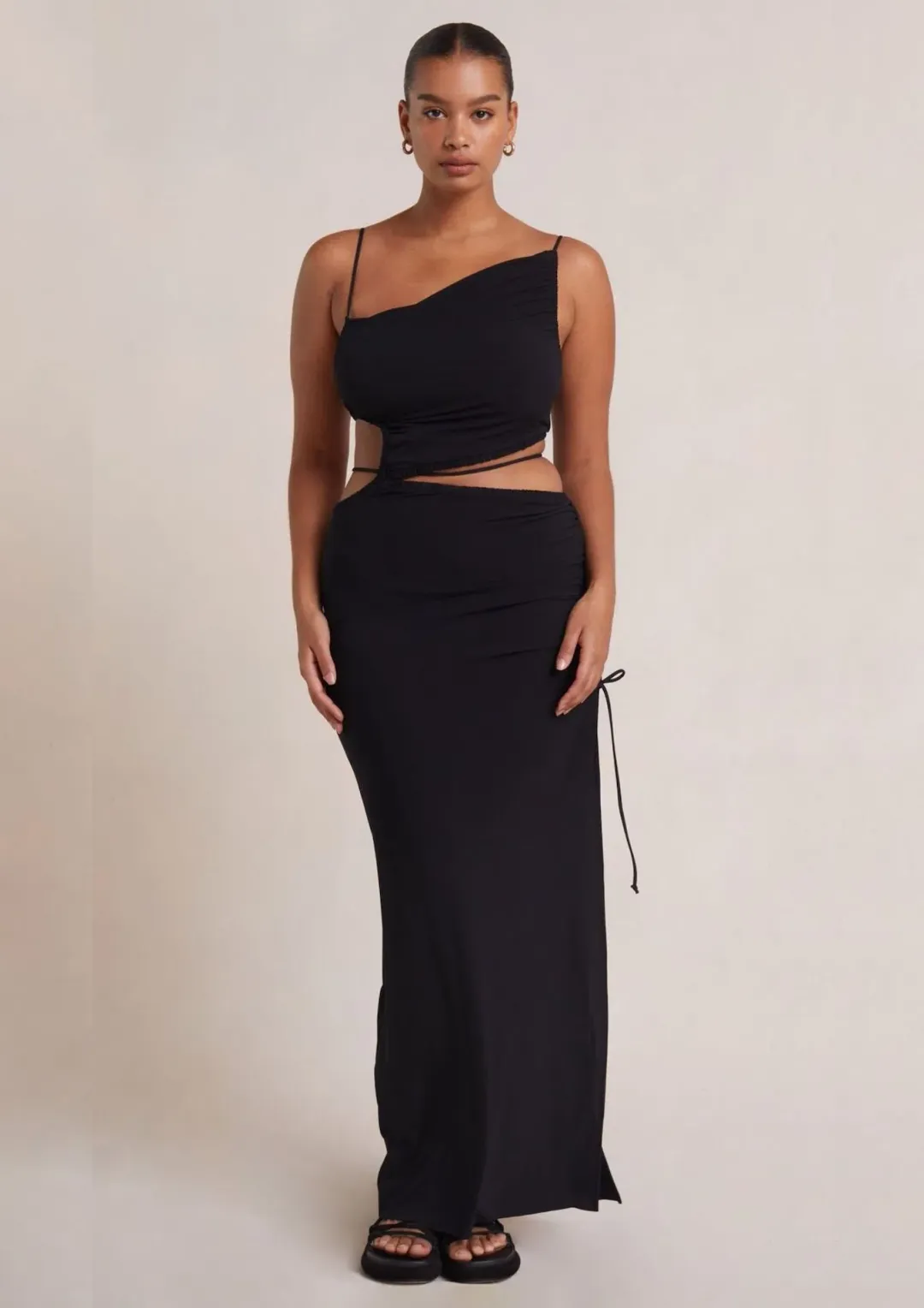 Bec & Bridge Dilkon Maxi Dress Black Size 8 for rent on The Volte - main image