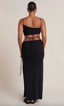 Bec & Bridge Dilkon Maxi Dress Black Size 8 for rent on The Volte - image 2