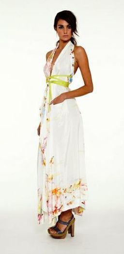 Suboo Printed Maxi Dress Floral One Size  for rent on The Volte - image 3