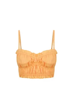 Hansen and Gretel Tina Top and Costello Skirt Set Orange Size 10 for rent on The Volte - image 3