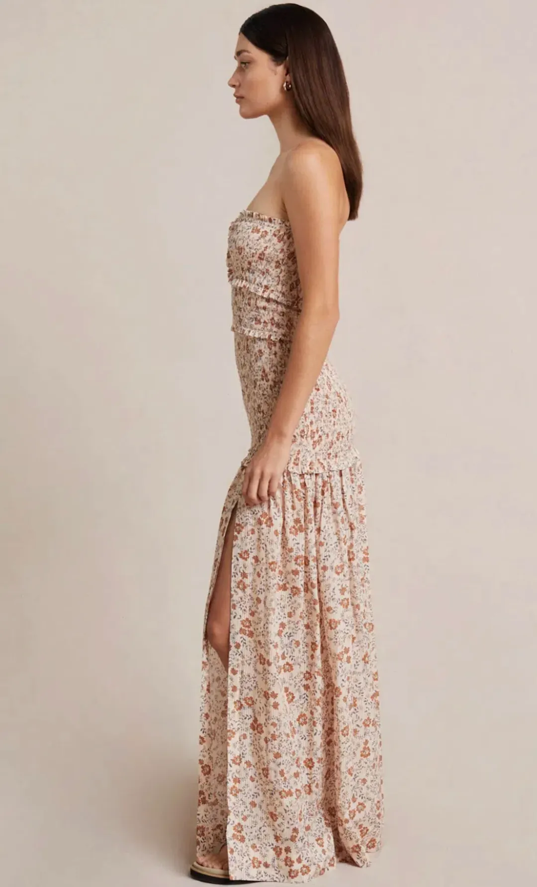 Bec and Bridge Janice Maxi Dress Print Size 8 for rent on The Volte - main image