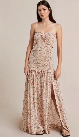 Bec and Bridge Janice Maxi Dress Print Size 8 for rent on The Volte - image 1