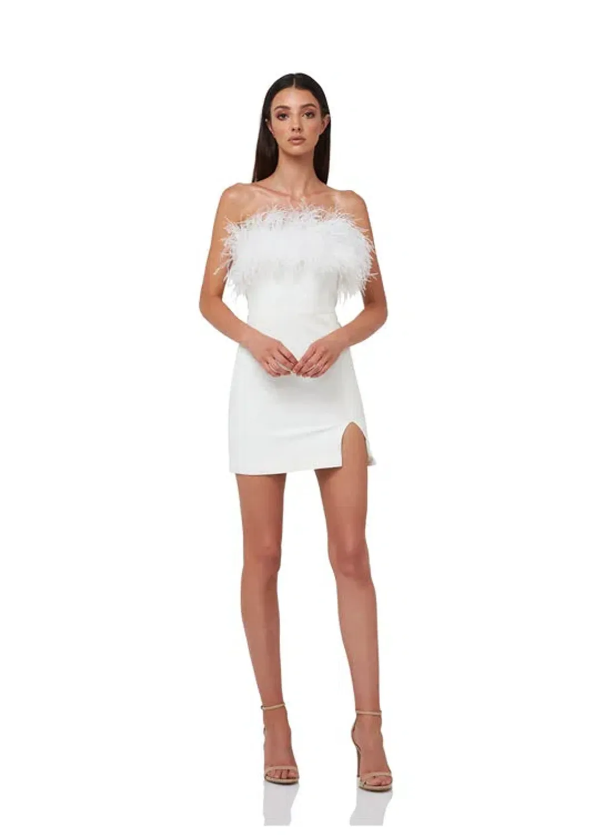 Par Violet Age of Innocence Dress White Size 6 for rent on The Volte - main image