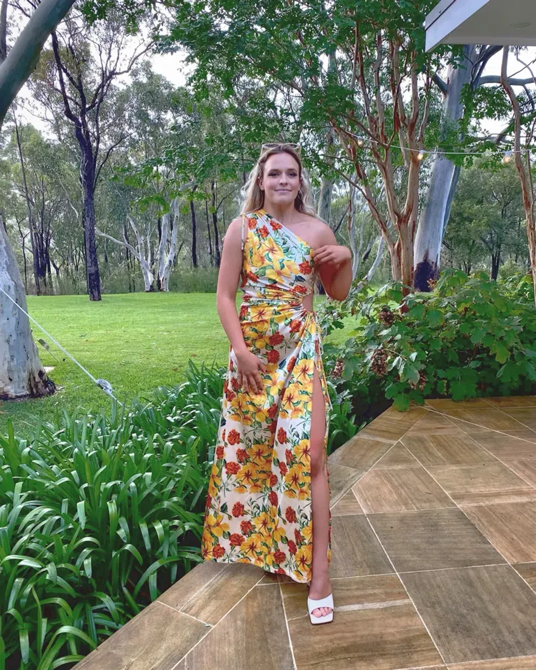 Sonya Moda Nour Maxi Dress Yarden Floral Size 10 for rent on The Volte - main image