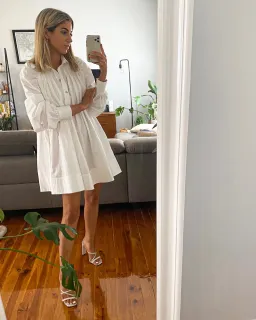 Aje Sketch Shirt Dress for rent on The Volte - image 4