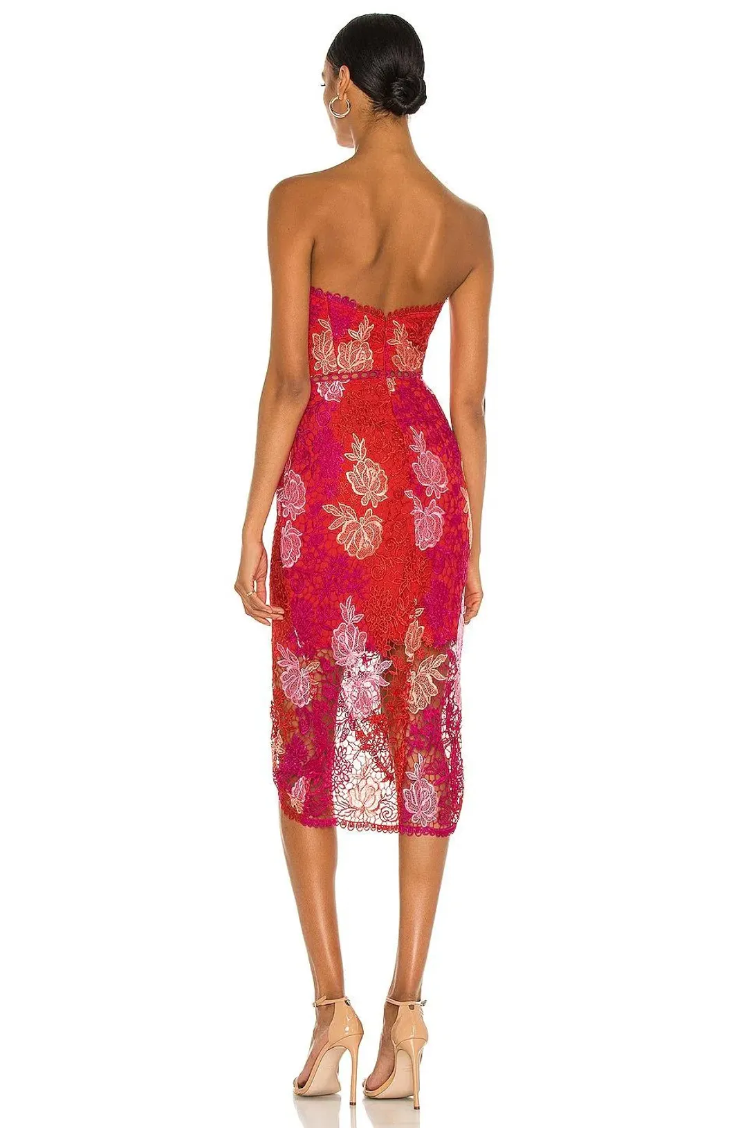 Elliatt Times Dress Pink Size 10 for rent on The Volte - main image