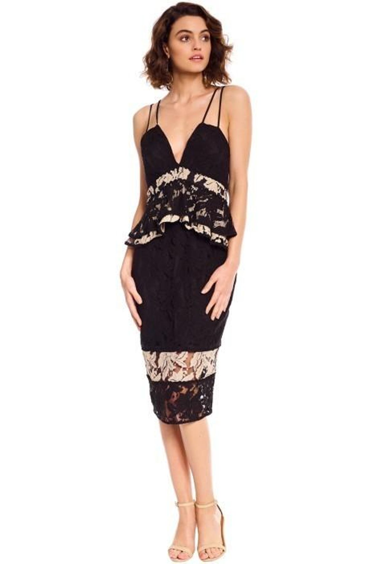 Talulah Analog Bodycon Dress for rent on The Volte - main image