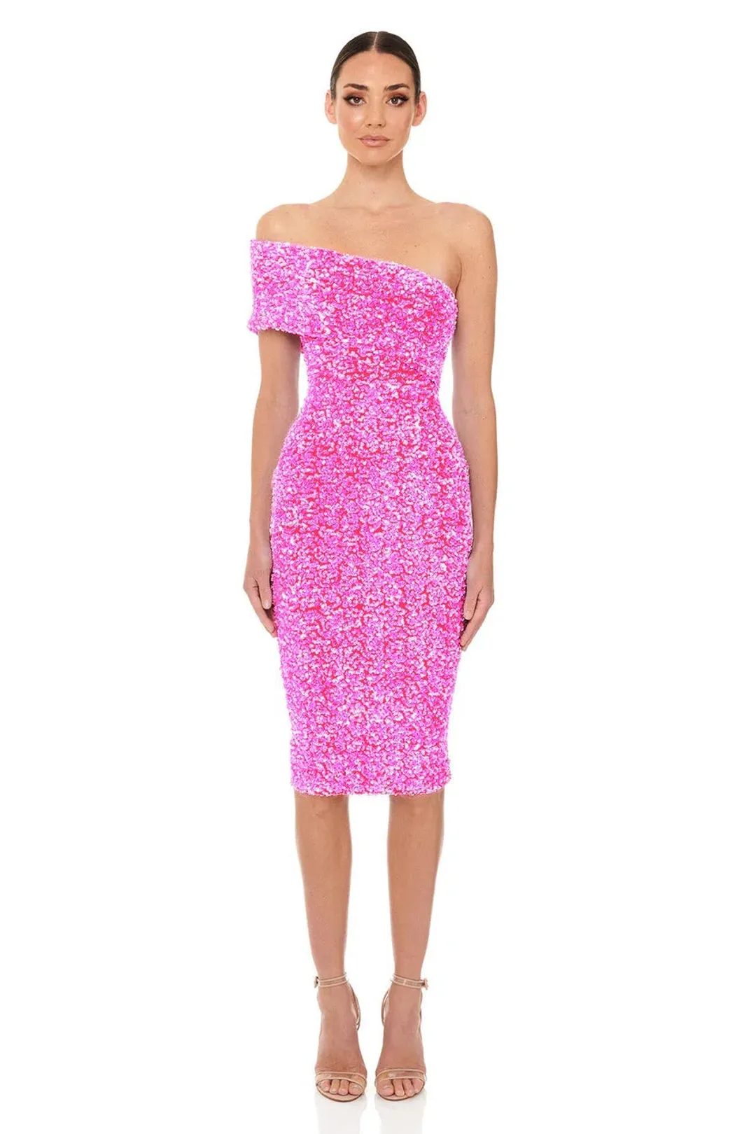Eliya the Label Alyssa Dress Pink Size 8 for rent on The Volte - main image