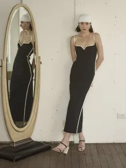 Paris Georgia Heart Maxi Dress Black Size 8 for rent on The Volte - image 3
