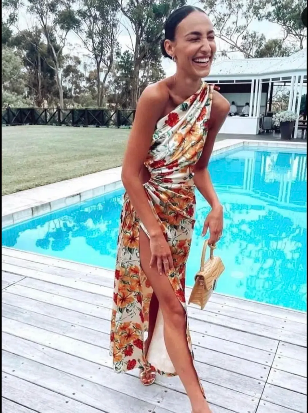 Sonya Moda Nour Yarden Floral Maxi Dress Print Size 6 for rent on The Volte - main image