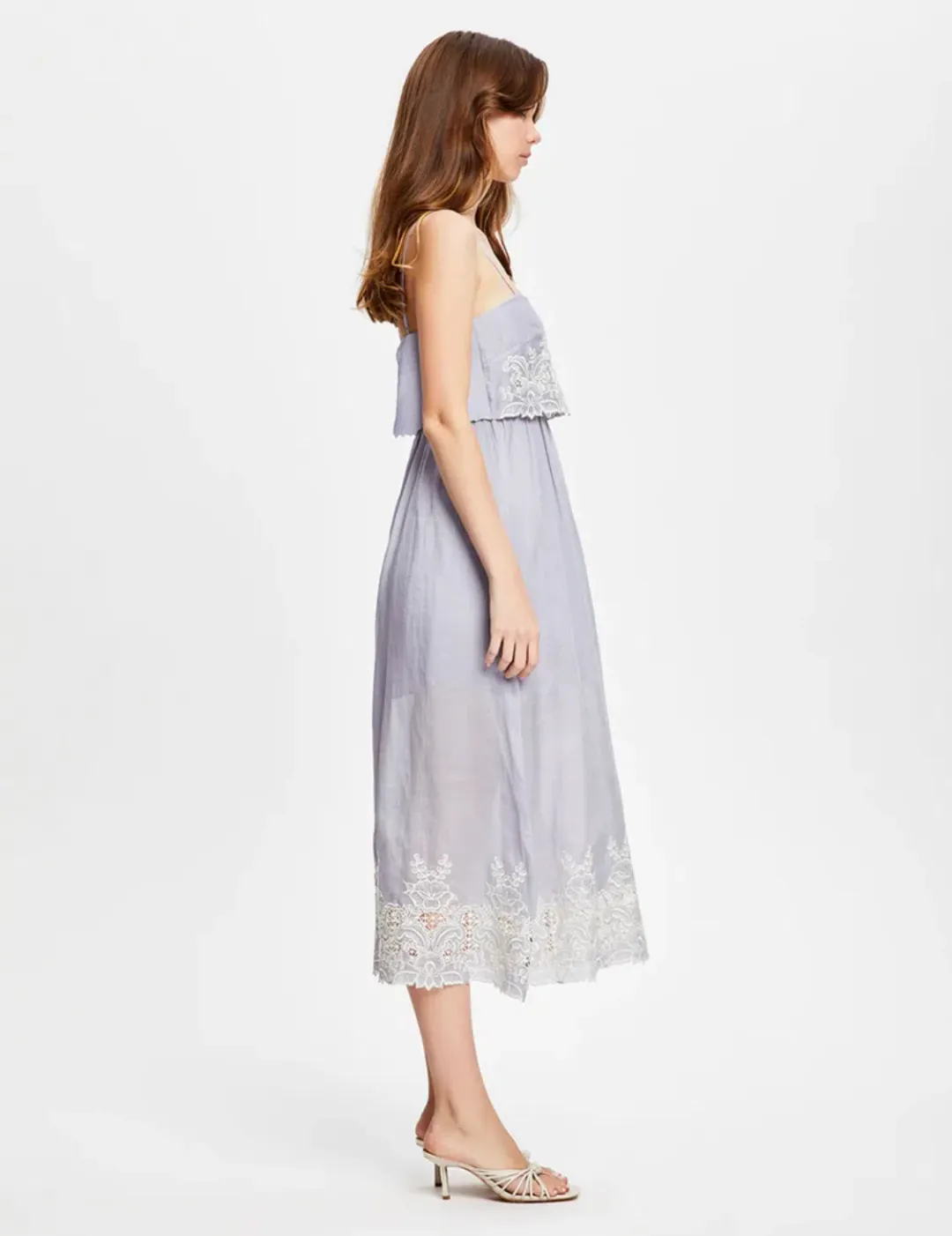 Alice McCall Donatello Midi Dress Purple Size 14 for rent on The Volte - main image