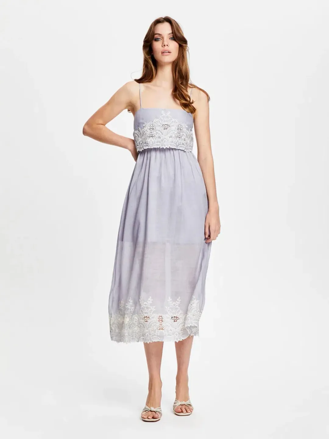 Alice McCall Donatello Midi Dress Purple Size 14 for rent on The Volte - main image
