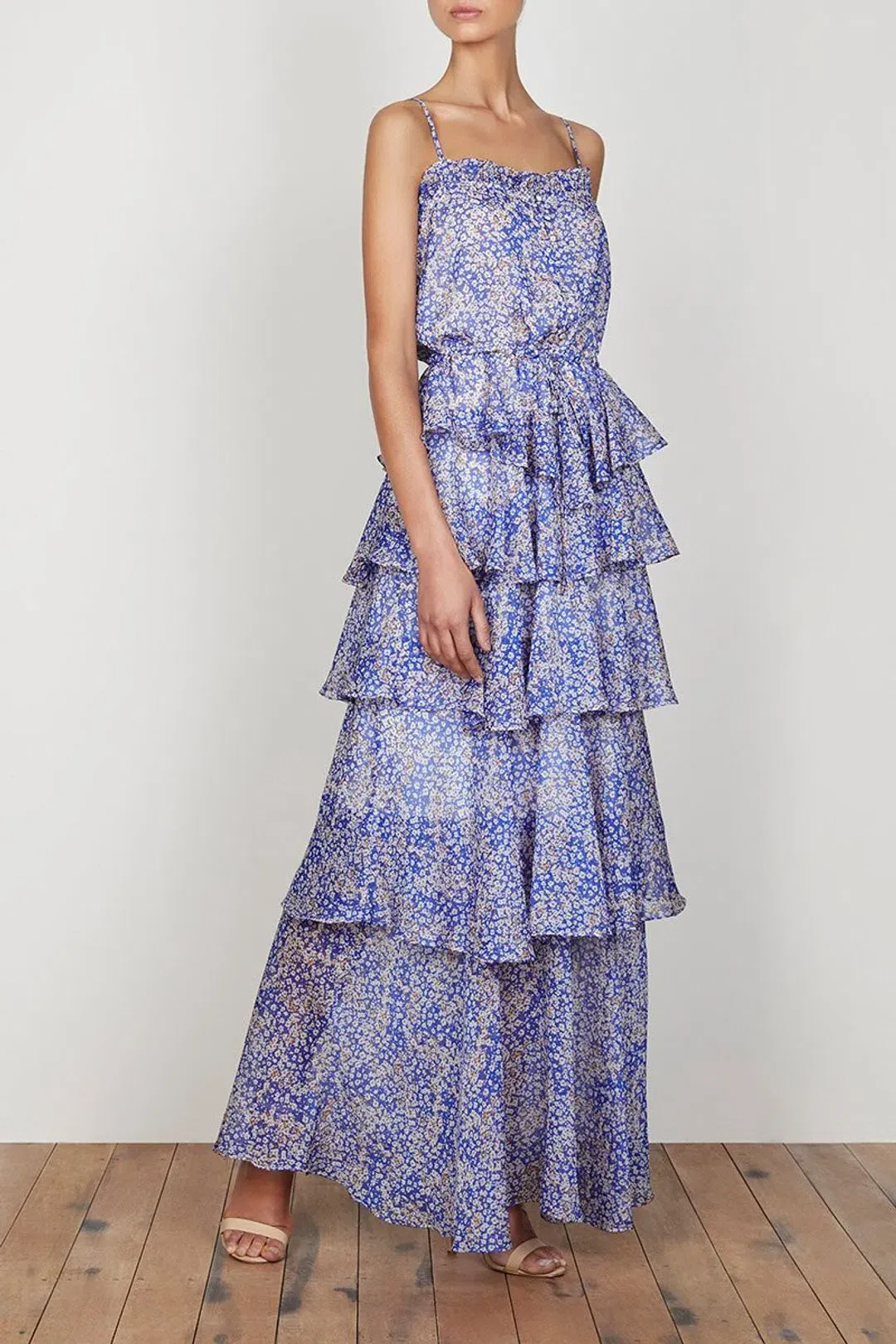 Shona Joy Garner Cami Maxi Dress Floral Size 12 for rent on The Volte - main image