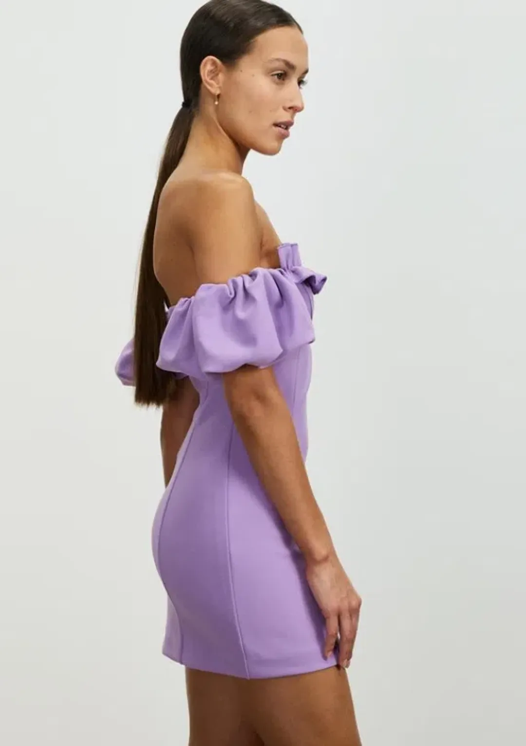 Lover Nicoletta Mini Dress Purple Size 8 for rent on The Volte - main image
