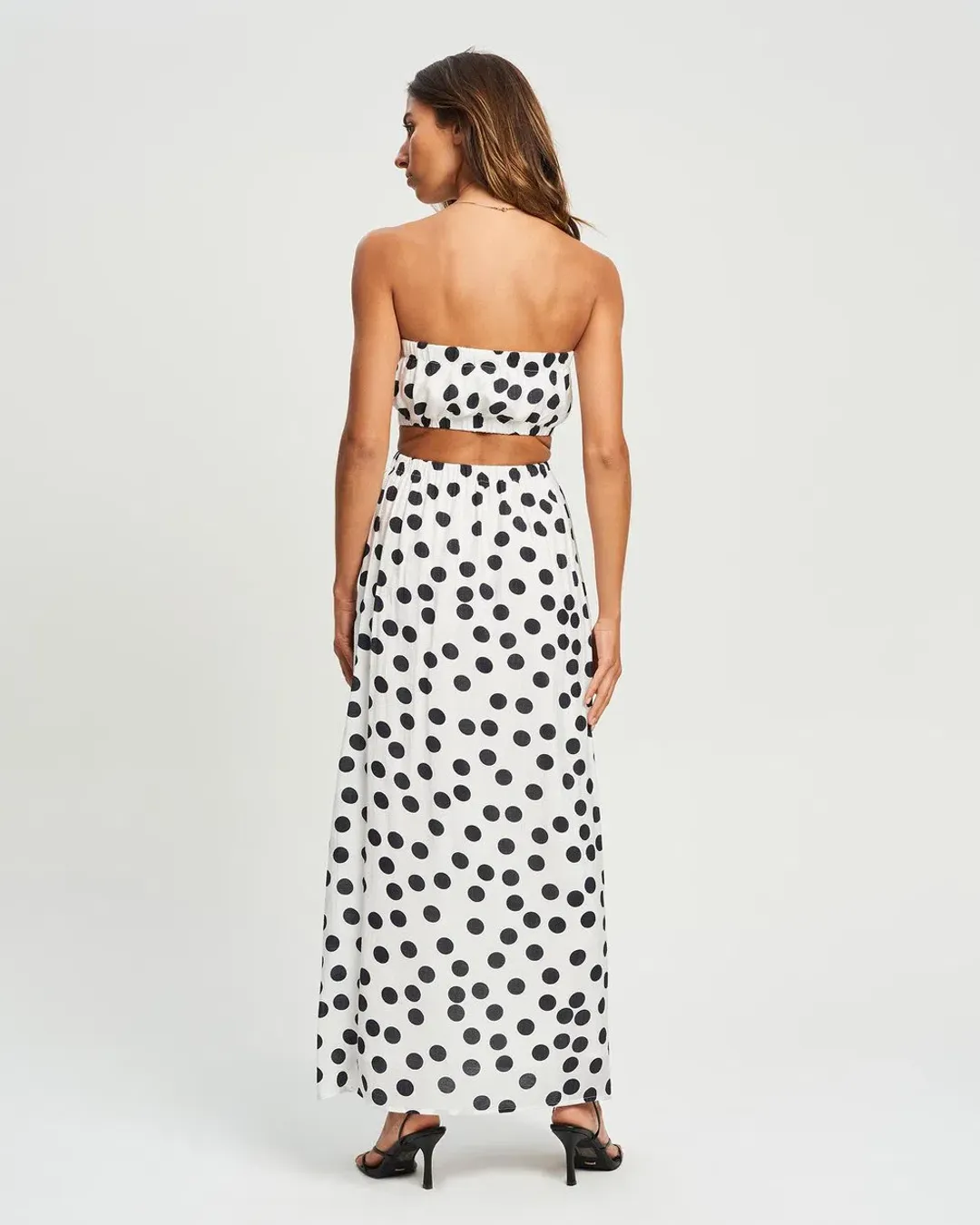 St Mrlo Blaire Midi Dress Print Size 10 for rent on The Volte - main image