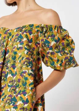 Scanlan Theodore Trapeze Dress Print Size 6 for rent on The Volte - image 2