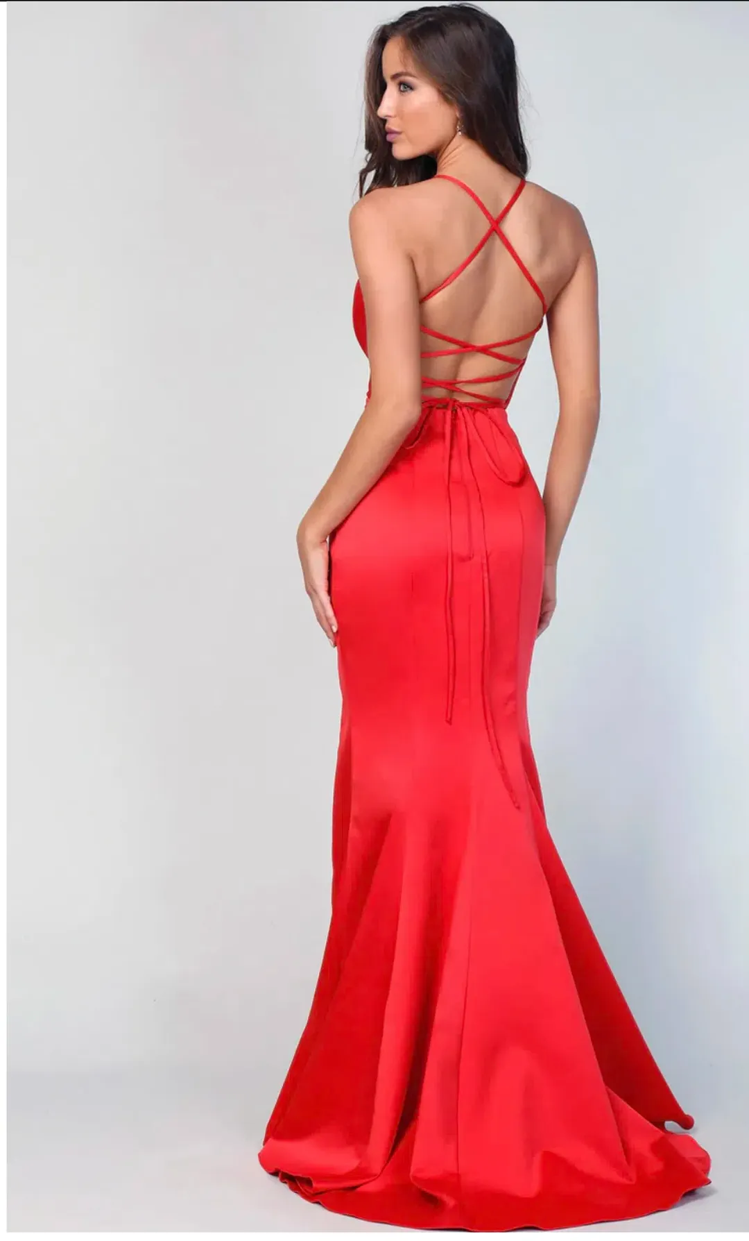 Jadore Dress Georgia Dress Red Size 8 for rent on The Volte - main image
