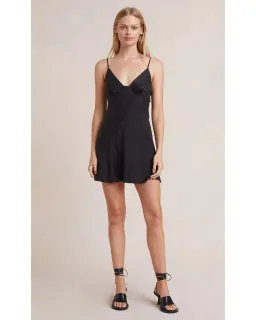 Bec & Bridge Casablanca V Mini Dress Black Size AU 10 for rent on The Volte - image 1