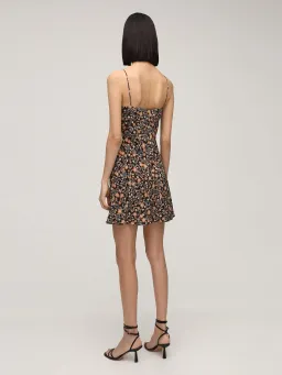 Bec and Bridge Janice Silk Mini Dress Print Size 8 for rent on The Volte - image 2