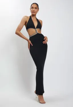 Meshki Nicha Dress Black Size 8 for rent on The Volte - image 2