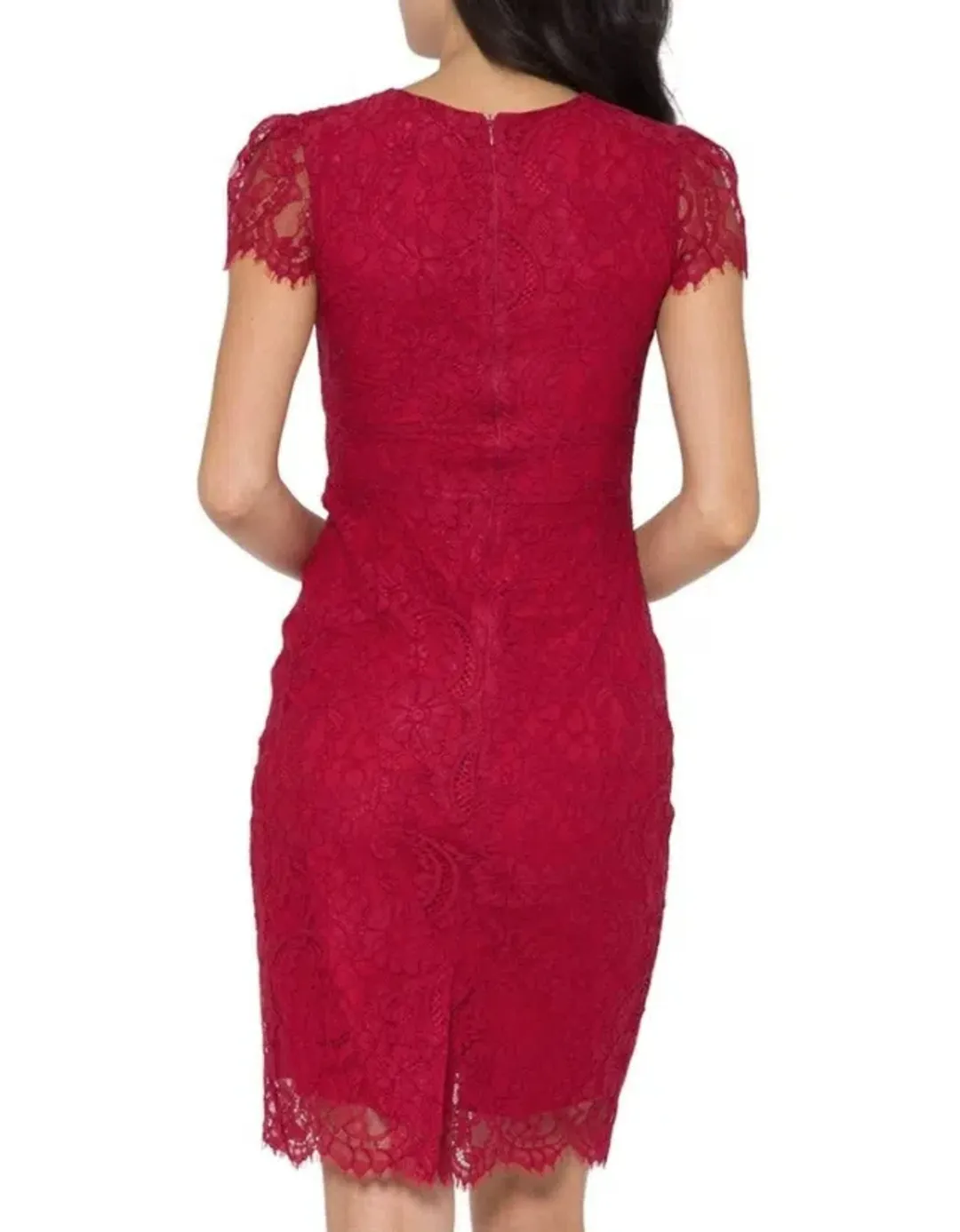 Alannah Hill Late Night Dress Red Size 6 for rent on The Volte - main image