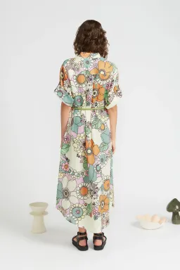 Alemais Farrah Shirtdress Print Size 6 for rent on The Volte - image 3