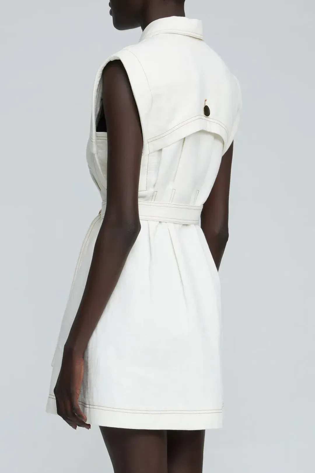 Acler Westcroft Dress White Size 8 for rent on The Volte - main image